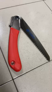 Hand Folding Pruning Saw with Non-slip Handle for Cutting Wood Woodworking Folding Wood Pruning Saw