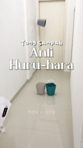 Tempat Sampah Plastik Keranjang Sampah Aesthetic Kotak Sampah Estetik Rubbish Bin Trash Can Box Sampah - Youware - DEON