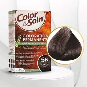 Thuốc Nhuộm Tóc Hữu Cơ Les 3 Chênes Color & Soin Permanent Color Care - An toàn cho da nhạy cảm