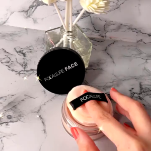 DISKON HARGA!!FOCALLURE 2PCS Face Set BB Cushion & Setting Powder Poreless Oil Control