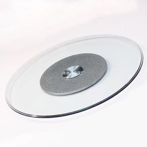 Rotating Glass Round Table Lazy Susan