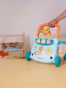 Đồ chơi xe đẩy xe tập đi đa chức năng kèm bảng bận rộn cho bé vui chơi kết hợp 2 trong 1