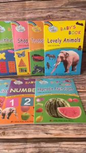 JOYL Set of 8’s Baby Learning Books: Developmental Learning Tools