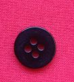 Butones polyester button black/clear sold per 100 Pcs . pang school uniforms and polo shirt.. 