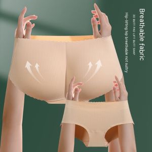 กางเกงชั้นในยกสะโพกเซ็กซี่หนาขึ้นแผ่นก้นปลอมผู้หญิงที่ไร้รอยต่อในช่วงฤดูร้อนกางเกงสร้างก้นก้นสวยสิ่งประดิษฐ์เสริมก้นพีช