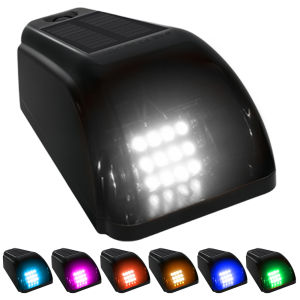 【New Arrival】 Solar Powered LED Work Light Wireless Roof Warning Light for Safety and Emergency Use