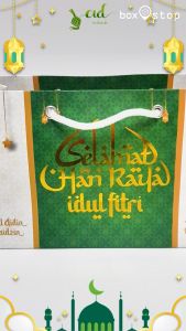 Paper Bag Idul Fitri - Paper Bag Lebaran 20 x 7.5 x 12 cm - PL-3 (5 pcs)