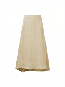 Irregular A-Line Linen Skirt Summer New Design