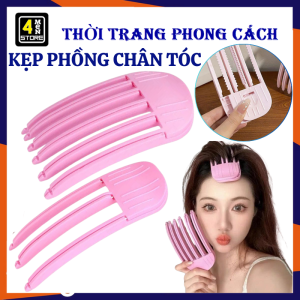 Kẹp Phồng Chân Tóc Mái Răng Cưa Hàn Quốc - Lược Cài Tạo Kiểu Phồng Tóc Tự Nhiên Không Gãy Tóc / Kẹp Lọn Uốn Tóc Mái Thưa Giữ Cố Định Tạo Kiểu Hot Trend