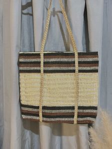 Native Abaca Tote Bag for Women - Perfect for Shopping Travel and Everyday Use
