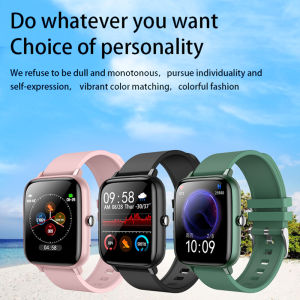Smart Watch Men Women Heart Rate Fitness Tracker Bracelet Watch Bluetooth Call Waterproof Sport Smartwatch For Android IOS