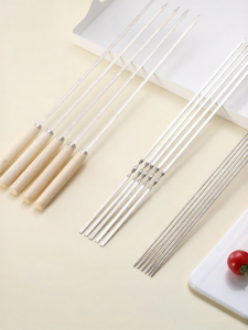 The Primitive | Stainless Steel Flat BBQ Skewers