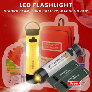 Multifunctional Mini Flashlight Rechargeable Keychain Flashlight Emergency Go Bag Kit Small Flashlight Emergency Flashlight Portable Flashlight Long Battery Flashlight