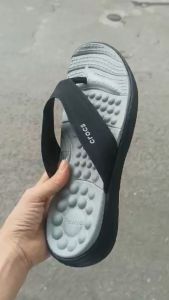 XỎ NGÓN CROSS REVIVA CHO NAM CHỐNG HÔI CHÂN MÀU ĐEN GHI