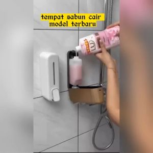tempat sabun cair 350ml tempat sabun cair New Model Liquid Soap Dispenser Single tempat sabun