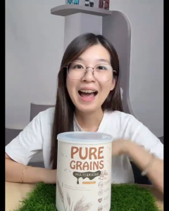 PureGrains Multigrains Original 750g with Inulin DHA 18 Grains Natural Stevia Halal