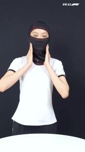 Khăn trùm đầu ninja chống nắng SWAT F1 vải cao cấp co giãn tốt thoáng khí mát mẻ khăn trùm cho đi phượt chạy shipper