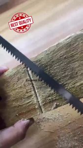 Hand Saw Gergaji Potong Kayu Tajam Gergaji Kecil Lancip Soft Handle