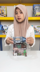 Mainan Anak 150-4A CARRIER TRUCK 1PCS ANIMAL TOY PACK Mainan Dino Storage Container Mobil Animal Pullback Anak Mainan Anak Perempuan - Mainan Anak Laki Laki