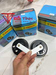 Cặp còi đĩa ô tô xe máy BSEOCH. Kèn đĩa điện 12v 24v.