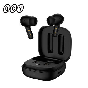 QCY | QCY T13 ANC Active Noise Cancelling Wireless Earbuds Bluetooth 5.3 Headphones 4 Mics ENC Clear Calls Earphones 30H Playtime IPX5
