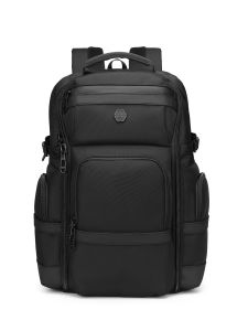 Ozuko Mens Outdoor Travel Backpack Large Capacity Waterproof Computer Bag Multi-Functional Short Trip Bag Colorful Straps
