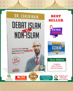 PAKET 2 BUKU Debat Islam VS Non-Islam DAN Miracles Of Al-Quran & As-Sunnah Dr Zakir Naik Buku Cara Menghadapi Orang Kafir dalam Berdebat Kristen Penerbit Aqwam
