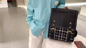 Korean Womens Backpack Casual Large Capacity Backpack Fashion Student Backpack Minimalist Womens Backpack