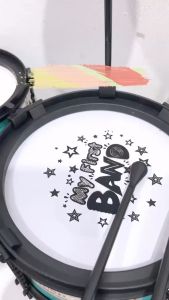 [semuajual] Mainan Anak Drum Set Alat Musik Jazz Set 5 in 1 + Kursi / Music Games Berkualitas