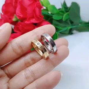 Cincin Titanium Premium: Desain Fashionable & Tahan Lama