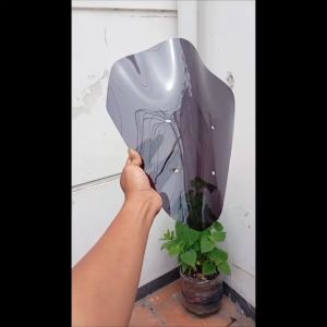 VISOR YAMAHA LEXI MODEL STANDAR BAYONET BUBBLE SPORTY WINDSHIELD LEXI 155 MODEL SPORTY TEBAL 2MM 3MM FULL AKRILIK ZM55