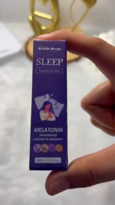 South Moon Lavender Sleep-Aid Roll-On Essential Oil Deep Sleep Aid With Moisturizing Skin Care Soothes And Relaxes Improves Sleep Portable Sleep-Aid Roll-On Essential Oil - 10ml
