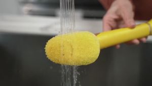 Cây cọ rửa Scrub Daddy Dish Daddy - đa năng rửa bình lọ chén và dĩa