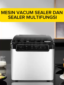 Mesin Segel Press Plastik Multifungsi dan Sealer Otomatis Elektrik