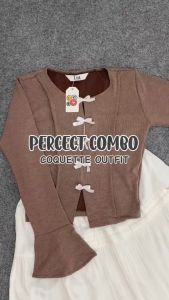 LEORA BLOUSE KNIT // ATASAN WANITA PITA // BLOUSE KOREAN STYLE PITA