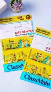 Giấy kiểm tra kẻ ngang Classmate - In Công thức lượng giác - Giấy đẹp viết êm