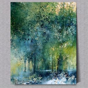 40x50cm Paint By Numbers Handpainted Canvas Painting Forest Landscape Painting By Numbers for Adults Home Decor
