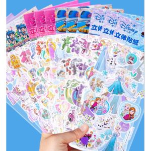 Bubble Stickers Embossed Sticker Cartoon Set: A Fun & Versatile Choice