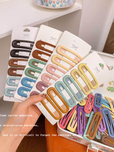 คลิปผมสไตล์เกาหลีสำหรับเด็กผู้หญิง คลิปผมด้านหลังศีรษะ คลิปผมหน้าม้า เครื่องประดับผมแฟชั่นสำหรับเด็ก คลิปผมด้านข้าง