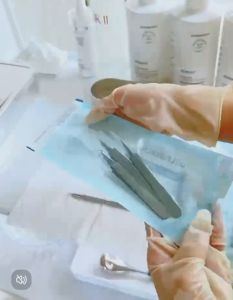 C0F0E. Dental Self Sealing Sterilization Pouch/ Disposable Dental High-Temperature Disinfection Sealing Bag/ High-temperature sterilization Self Sealing Sterilization Pouch Medical Use Grade Paper Disposable Dental Tattoo Tool Storage Bag.