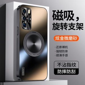 เคสโทรศัพท์ Huawei P40 pro แบบสุดหรูพร้อมขาตั้งแบบหมุนได้ ป้องกันการตกหล่น ดีไซน์หรูหรา สำหรับผู้ชายและผู้หญิง