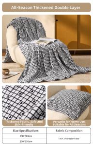 Boyang Home Textile | Coral Fleece Thickened Office Nap Blanket