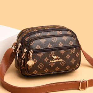 Túi Đeo Chéo Kangaroo DIHAO KANGAROO Cho Nữ Túi Đeo Vai Mềm Dung Tích Lớn Túi Đeo Chéo Da Thời Trang Cổ Điển Cho Bà Mẹ Trung Niên