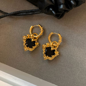 CAFFTI | Elegant Luxe Retro Style Earrings