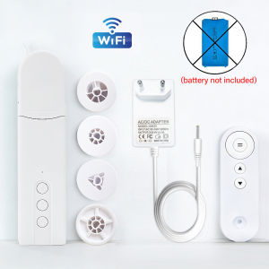 Wifi/Zigbee Smart Electric Curtain Shutter Blinds Motor Works with Tuya APP RF Remote Control Alexa Google Assistant Alice