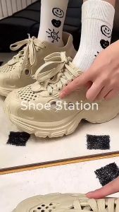 Sepatu Sneakers Wanita Korea Terbaru Tebal Tinggi Sepatu Perempuan Olahraga Ringan Empuk