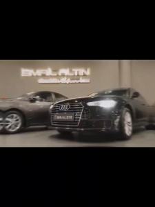 Thảm lót sàn ô tô nhựa TPE Silicon Audi A6 2011-2018 Black Nhãn hiệu Macsim