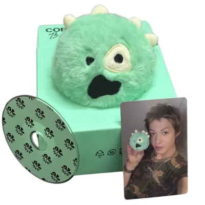 Cortis Ball Plush Doll Kpop Album Color Outside The Lines Mint Green Fluffy Collectible For Kpop Fans In Stock