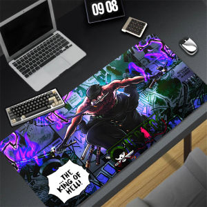Bandai | Mouse Pad Mini PC Manga Desk Mat Non-Slip Rubber Laptop One Piece Zoro Playmat For Office Gaming Accessories for Gamer Mousepad