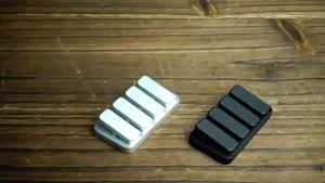 Phím Đàn Piano Màu Đen Kim Loại Fidget Clicker Slider Để Giảm Lo Âu Căng Thẳng ADHD Tự Kỷ EDC Đồ Chơi Để Bàn Văn Phòng 18+